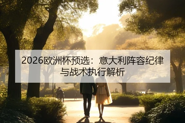 2026欧洲杯预选：意大利阵容纪律与战术执行解析